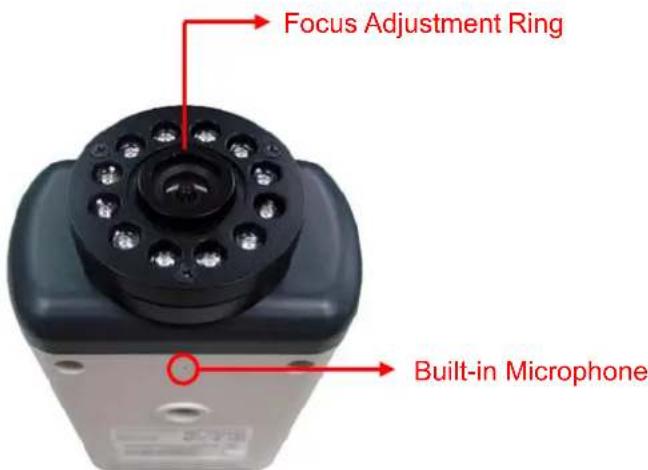 Focus Adjustment Ring Built-in Microphone