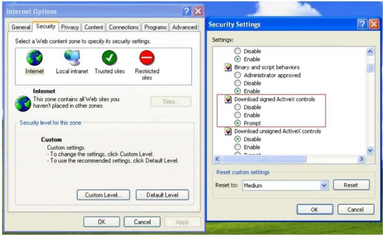 Internet Options General Security Privacy Content Connections Programs Advanced Select a Web content zone to specify its security settings. Internet Local intranet Trusted sites Restricted sites Internet This zone contains all Web sites you haven't placed in other zones Sites... Security level for t…