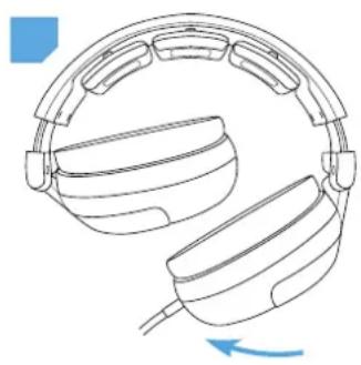 ROCCAT Kave - The ROCCAT™ Kave solid 5.1 headset can be folded quickly and practically, thereby allowing it to be transported with ease. - 4
