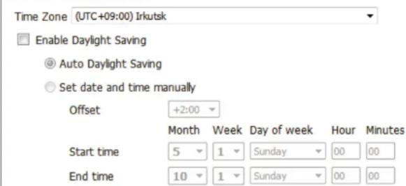 D-LINK DCS-5222L - Time and Date - 1