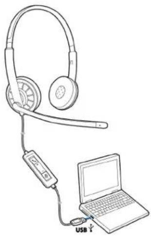 PLANTRONICS Blackwire C310 - Headset Power - 1