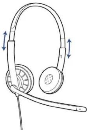 PLANTRONICS Blackwire C310 - Adjust the Headband - 1