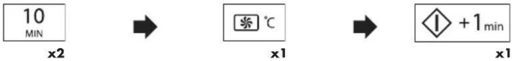 SHARP R-97ST - Example 2: To cook without preheating - 1