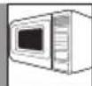 SHARP R-97ST - EXPRESS COOK CHART - 1