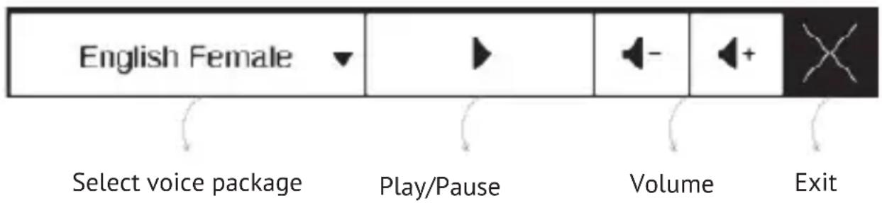 POCKETBOOK Touch 622 - TEXT-TO-SPEECH - 1