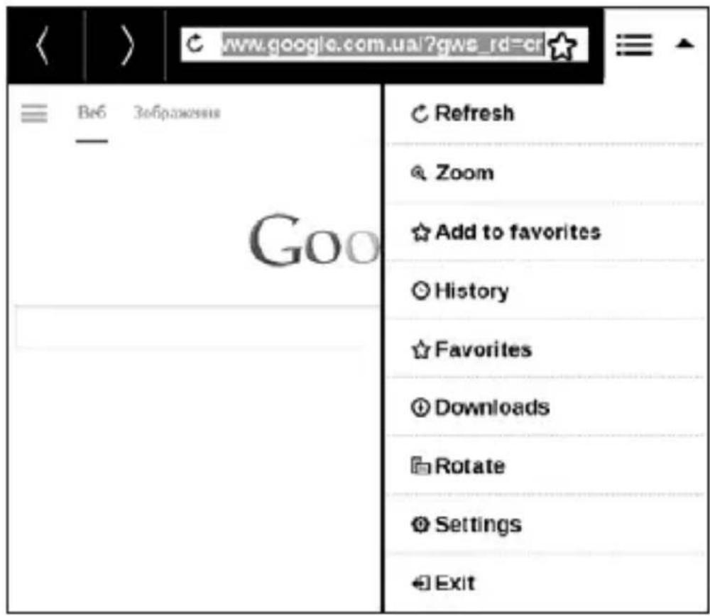 POCKETBOOK Touch 622 - Browser - 1