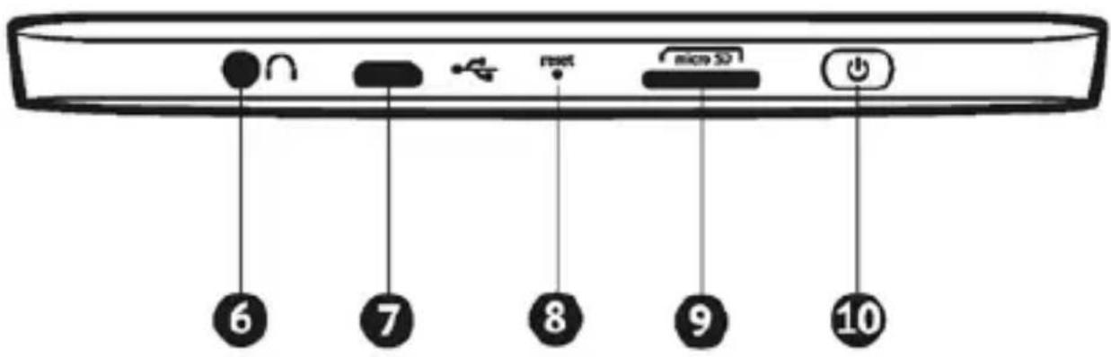 POCKETBOOK Touch 622 - SIDE VIEW - 1
