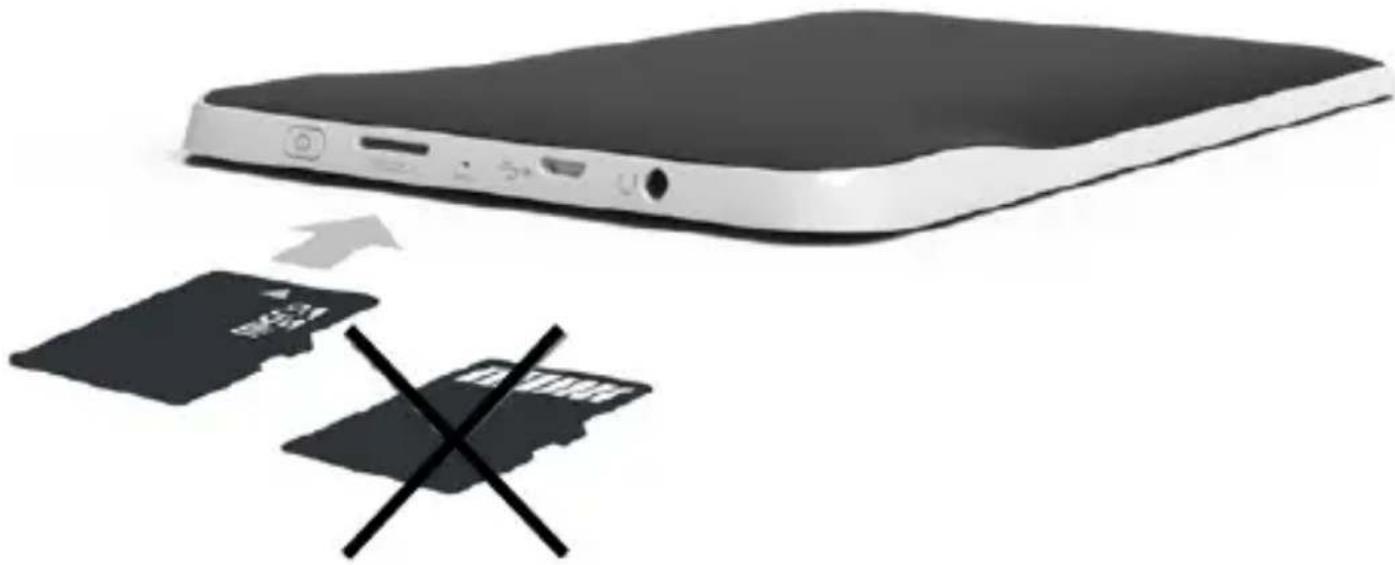 POCKETBOOK Touch 622 - INSERTING MICRO SD CARD - 1