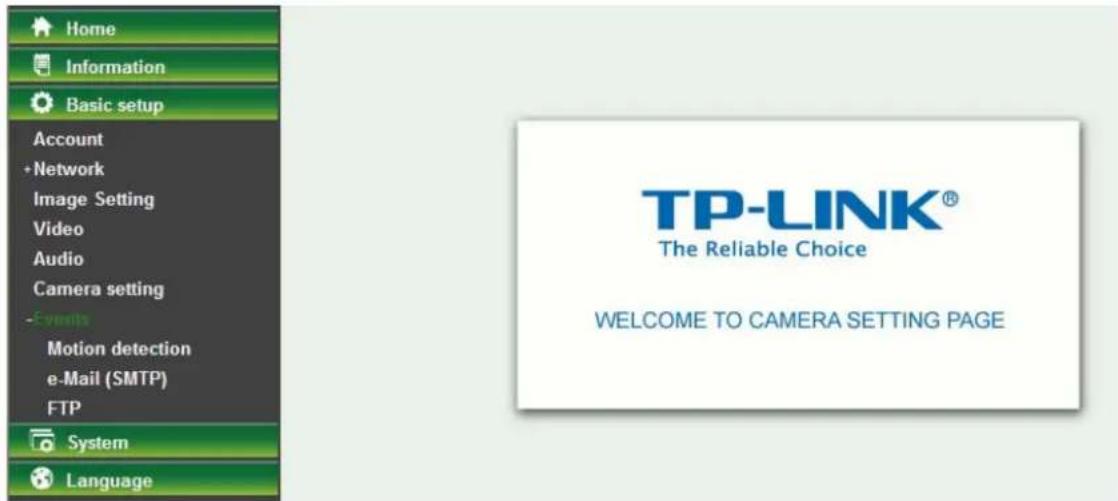 TP-LINK TL-SC2020N - Events - 1