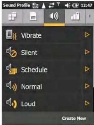 MOTOROLA ES400 Qwerty - Sound Profiles - 1