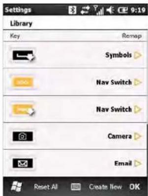 MOTOROLA ES400 Qwerty - Editing a Remap Key - 1