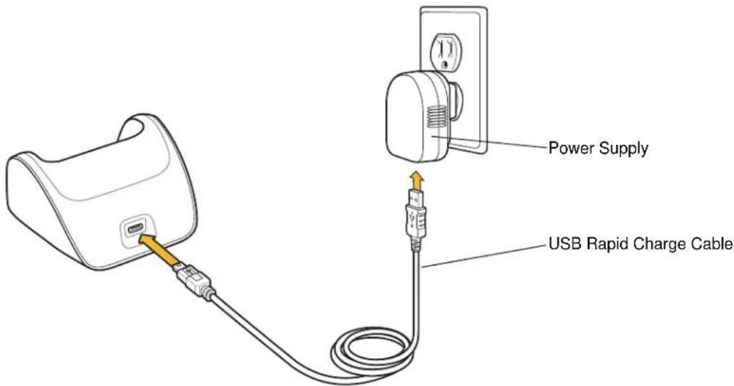 MOTOROLA ES400 Qwerty - Charging the ES400 Battery - 1