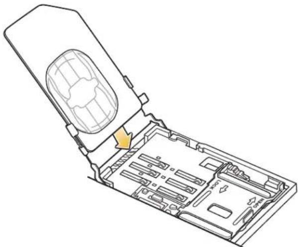 MOTOROLA ES400 Qwerty - Installing the SIM Card (GSM Only) - 2