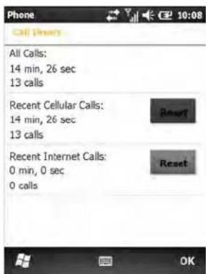 MOTOROLA ES400 Qwerty - Resetting the Recent Calls Counter - 1