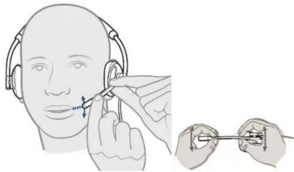 PLANTRONICS BlackWire C520-M - Wearing Your Headset - 3