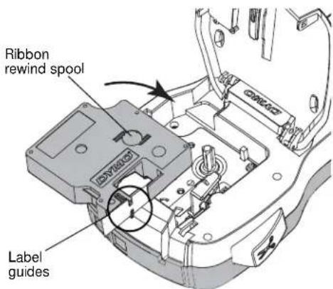 DYMO LabelManager 280 - To insert the label cassette - 2