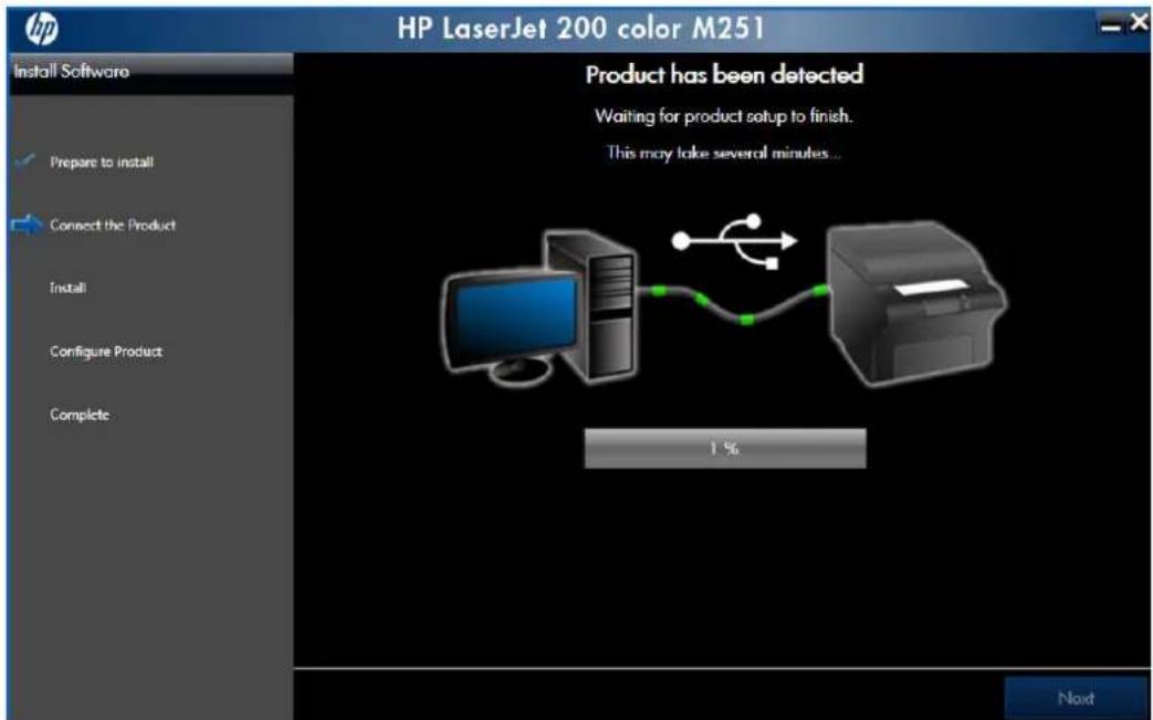 HP LaserJet Pro 200 Color Printer M251N - Use the Recommended installation with HP Smart Install or the CD - 8