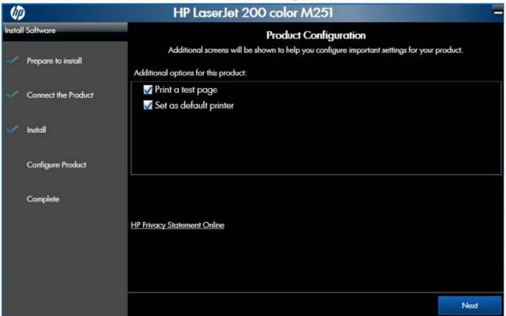 HP LaserJet Pro 200 Color Printer M251N - Perform a custom installation with HP Smart Install or the CD - 16