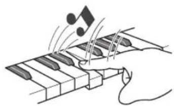 CASIO CDP-120 - Changing Keyboard Response to Touch Pressure (Touch Response) - 1