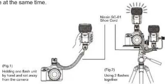 NISSIN MG8000 Extreme - Off-camera shoe cord (Optional) - 1