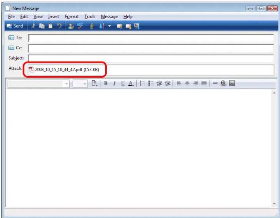FUJITSU ScanSnap S1500M - Click the [Attach] button. - 2