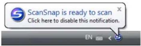 FUJITSU ScanSnap S1500M - ■ About the ScanSnap's Communication Status - 1