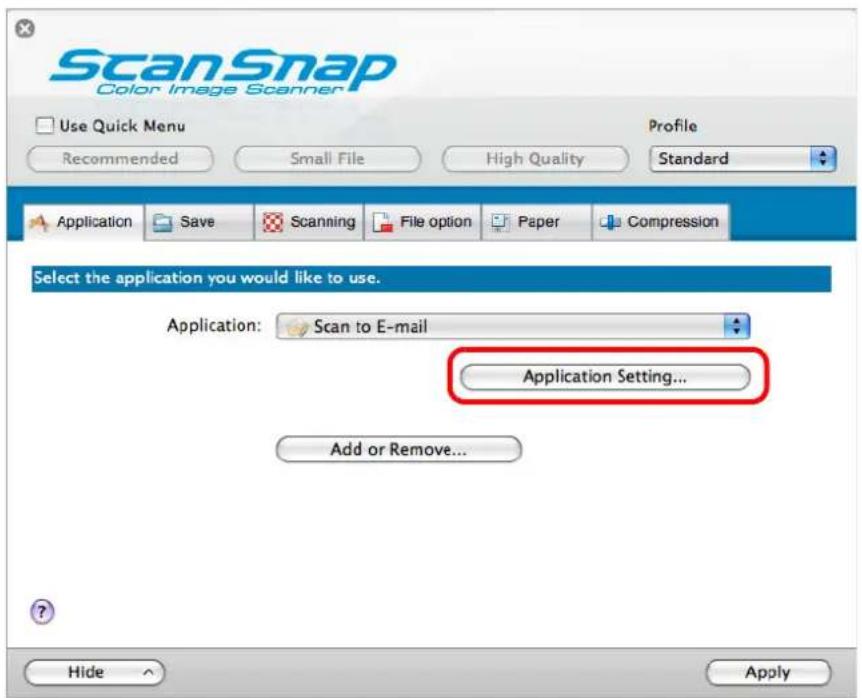 FUJITSU ScanSnap S1500M - Change settings for the [Scan to E-mail] action (If you do not want to change settings, go to Step 4.). - 1