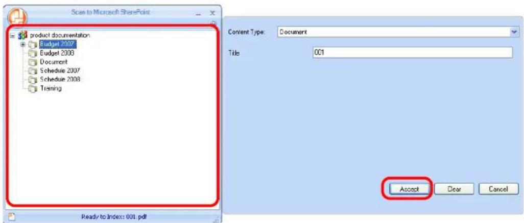 FUJITSU ScanSnap S1500M - - Connecting to SharePoint - 1
