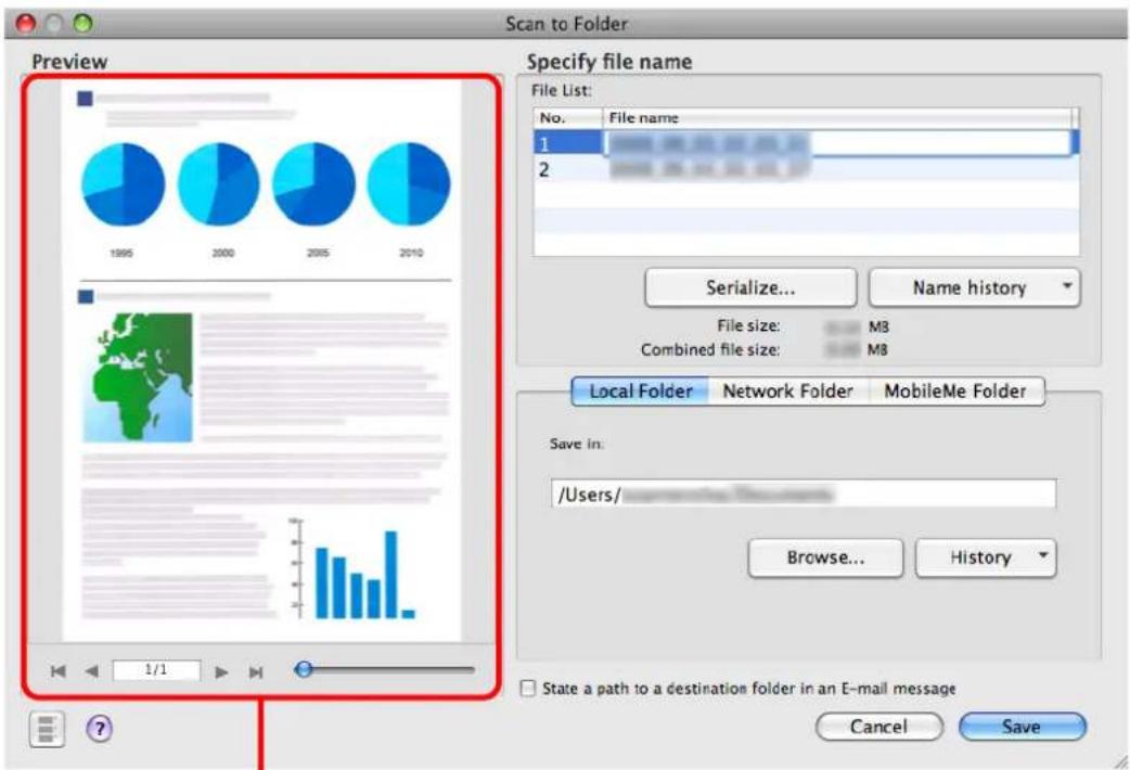 FUJITSU ScanSnap S1500M - In the [Application] pop-up menu on the [Application] tab, select [Scan to Folder]. - 4