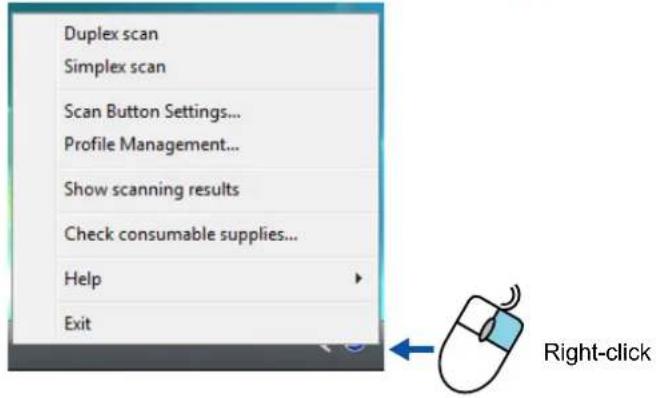 FUJITSU ScanSnap S1500M - ■ Right-Click Menu - 2