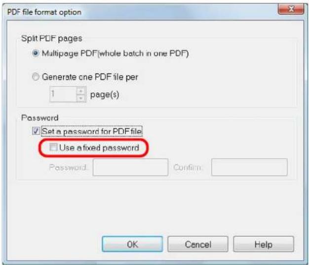 FUJITSU ScanSnap S1500M - - To set a different password per scan - 1