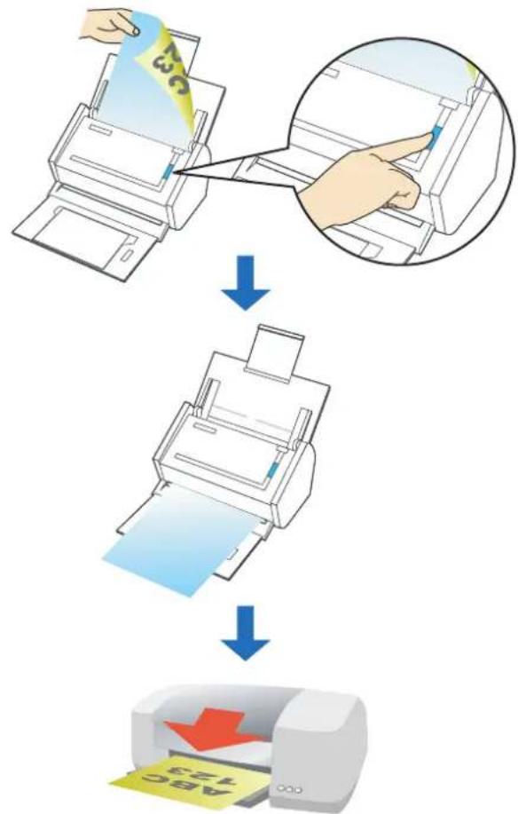FUJITSU ScanSnap S1500M - ■ Using the ScanSnap as a Copy Machine - 1