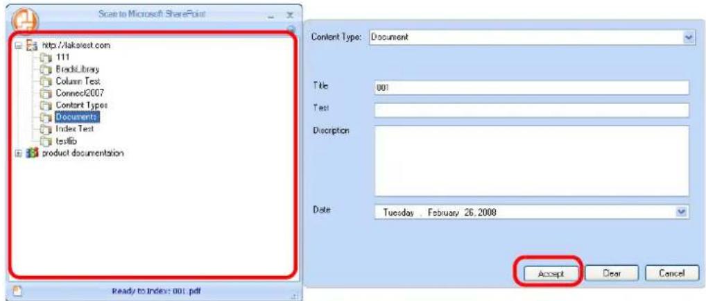 FUJITSU ScanSnap S1500M - - Connecting to Office Live - 4