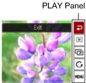 CASIO Exilim EX-ZS30 - Use [▲] and [▼] to select the PLAY Panel item you want, and then press [SET]. - 2