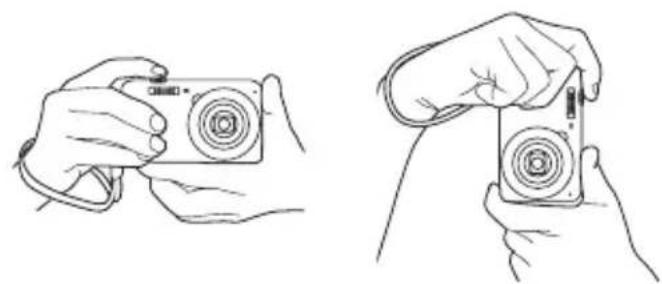 CASIO Exilim EX-ZS30 - Holding the Camera Correctly - 1