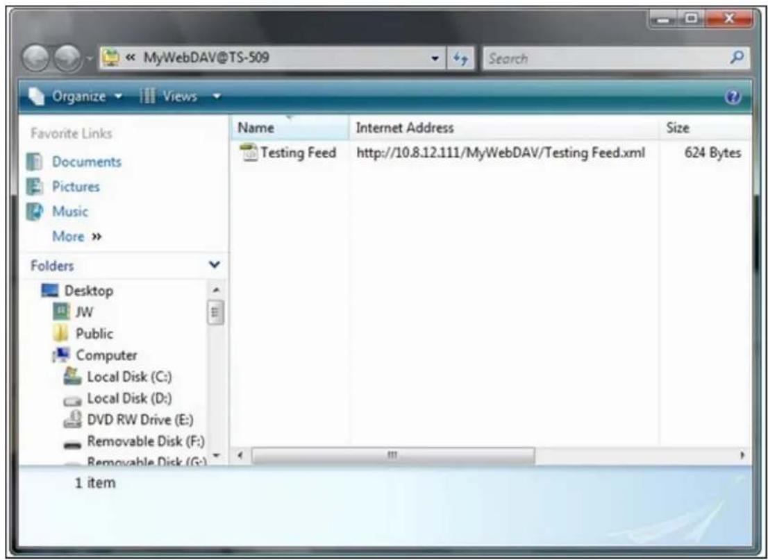 QNAP TS-419P II - Windows Vista - 8