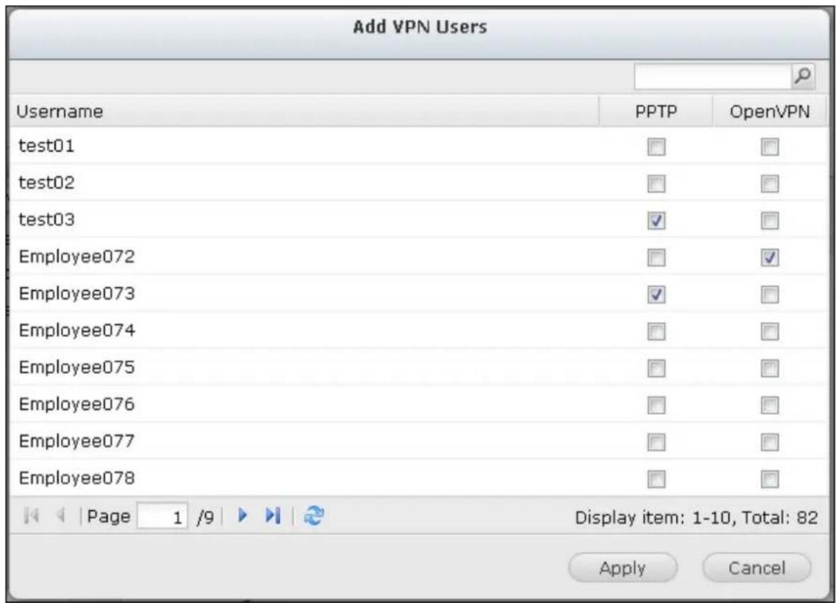 QNAP TS-419P II - VPN Service Setup - 4