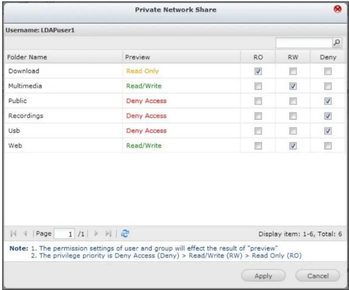 QNAP TS-419P II - Verifying the settings - 6
