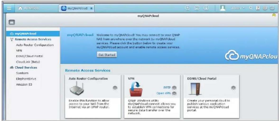 QNAP TS-419P II - Access the NAS over the Internet - 1