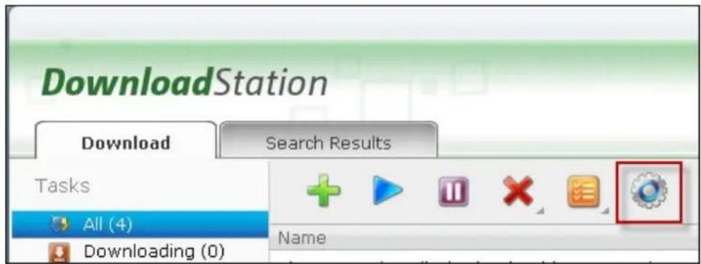 QNAP TS-419P II - Download Station Login - 3