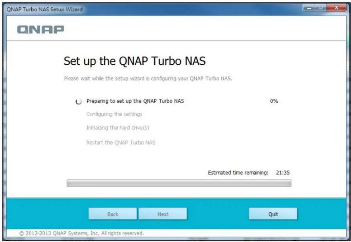 QNAP TS-419P II - Launch the QNAP Qfinder from your desktop. - 6