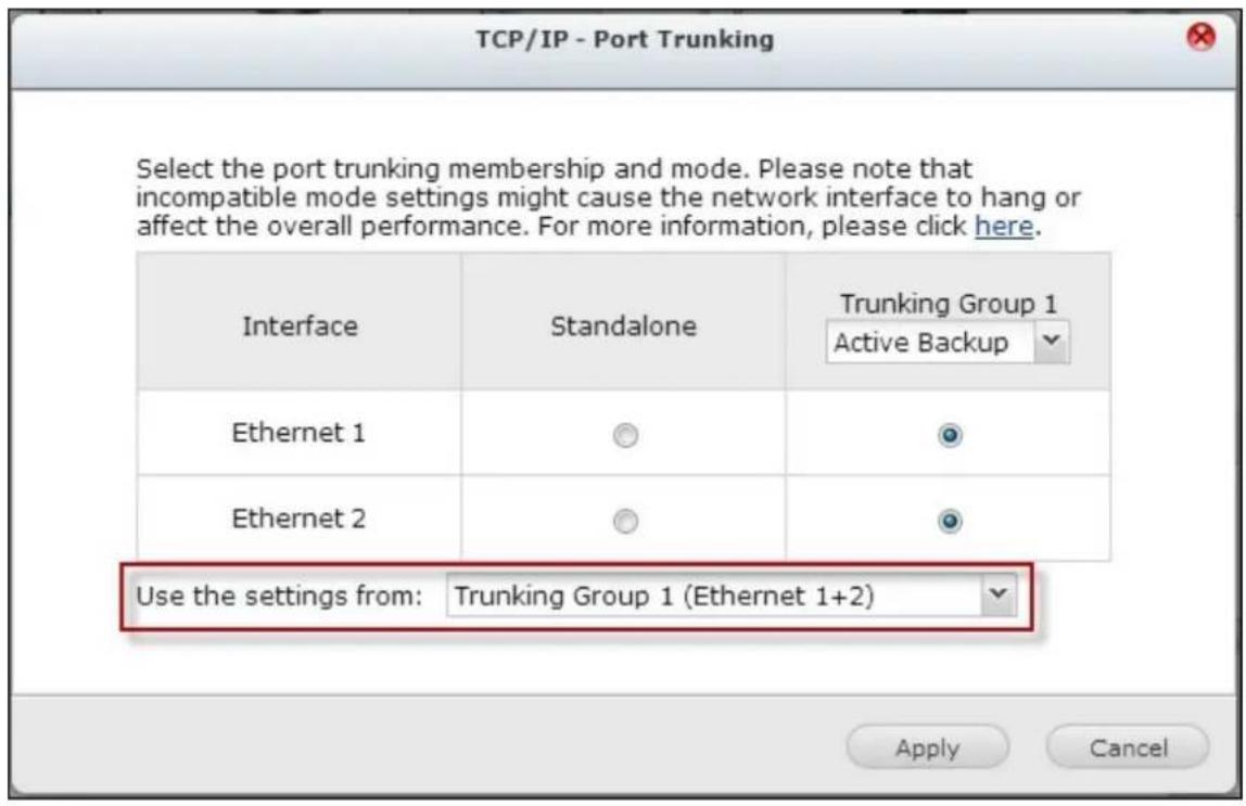 QNAP TS-419P II - (iv) Port Trunking - 3