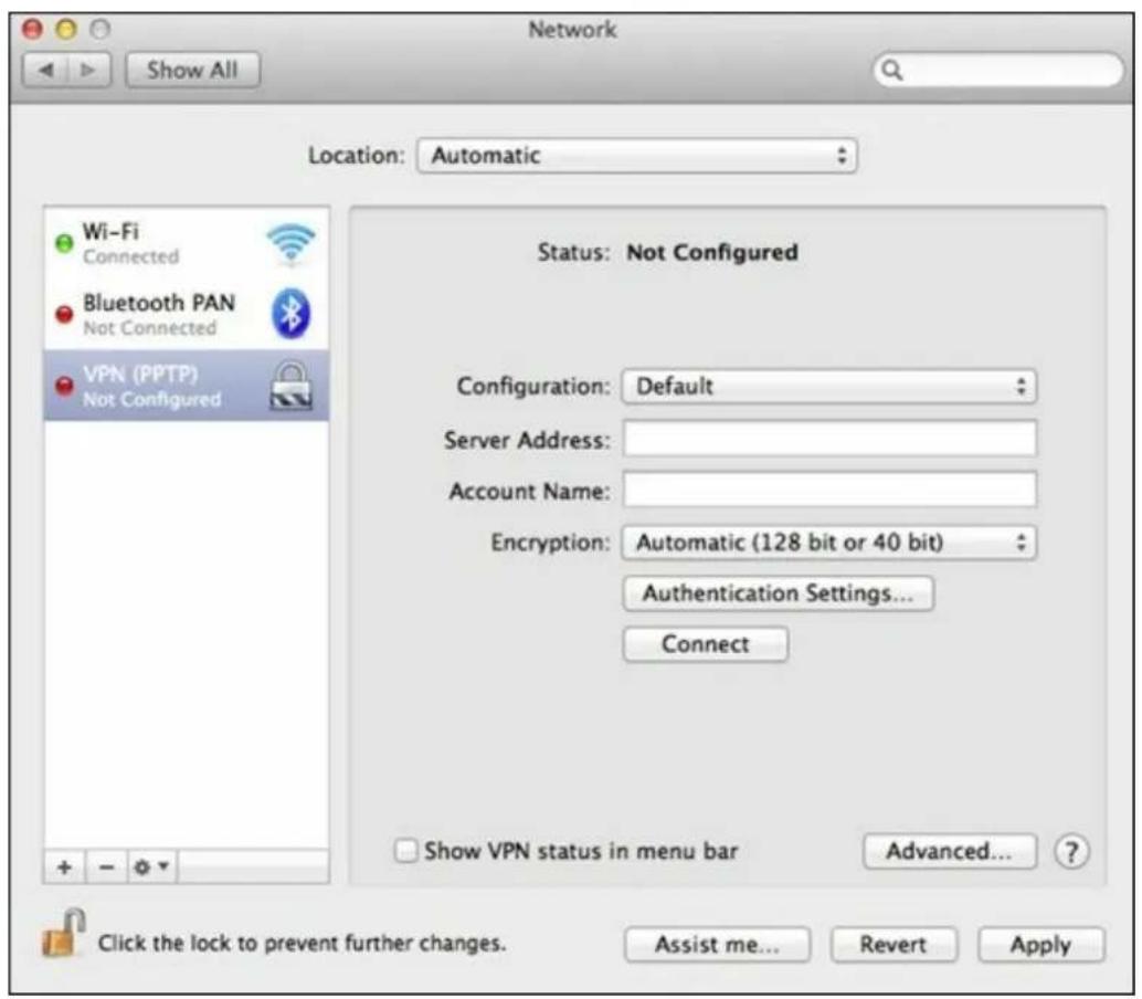 QNAP TS-419P II - PPTP on Mac OS X 10.7 - 4