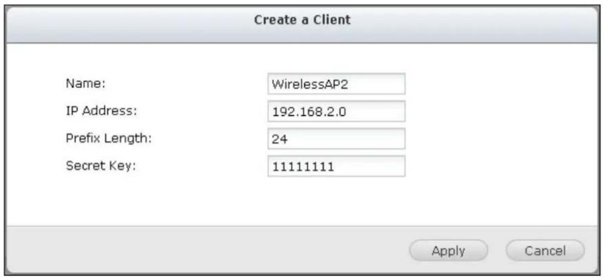 QNAP TS-419P II - RADIUS Server - 3