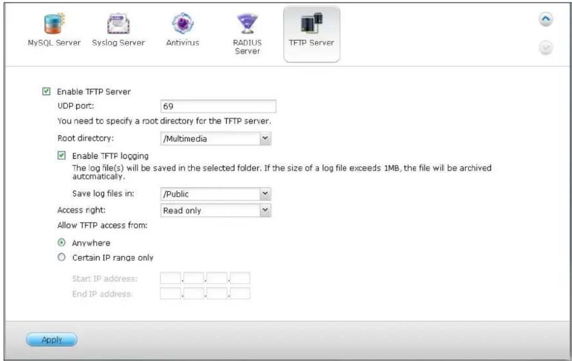 QNAP TS-419P II - RADIUS Server - 8