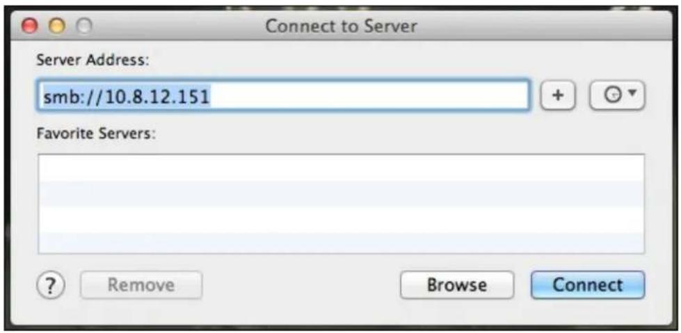 QNAP TS-419P II - Connect to Server - 2