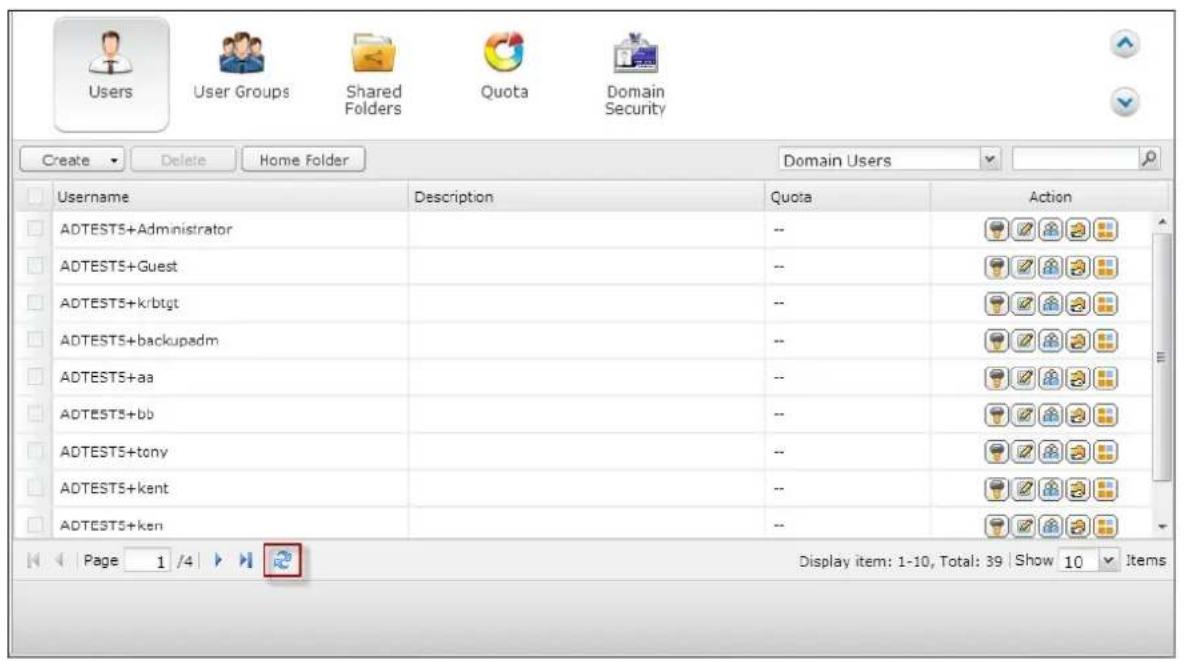 QNAP TS-419P II - Verifying the settings - 1
