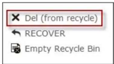 QNAP TS-419P II - Empty Network Recycle Bin - 3