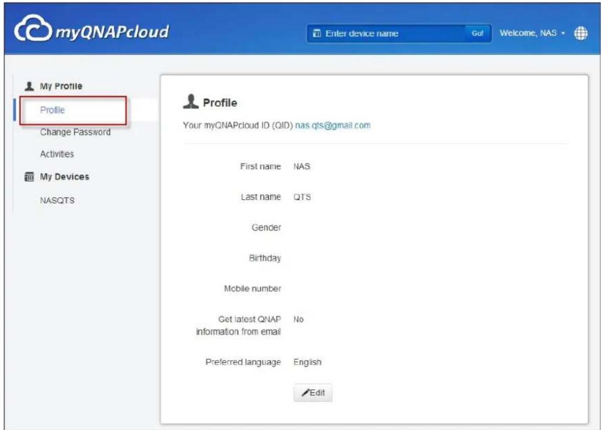 QNAP TS-419P II - Manage and configure your myQNAPcloud account - 6