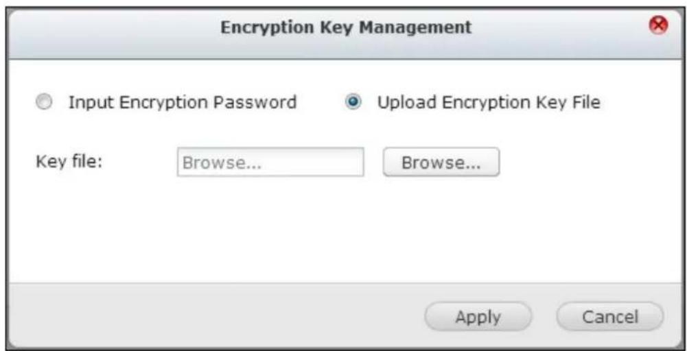 QNAP TS-419P II - Unlock a disk volum e m anually - 4